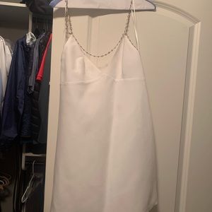 Zara Chain Dress- White